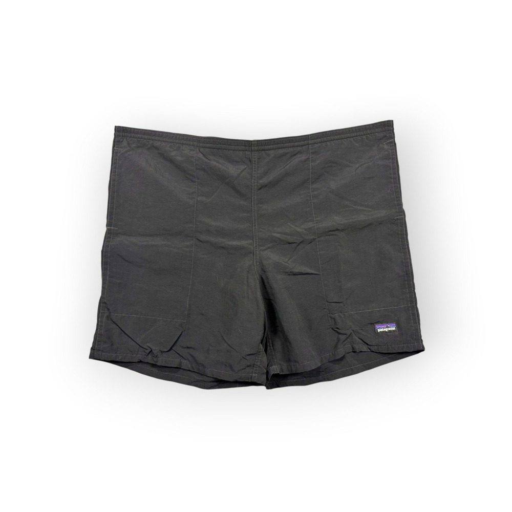 Patagonia Baggies 6 Inseam Shorts Mens Large Black Nylon Mesh Liner Activewear